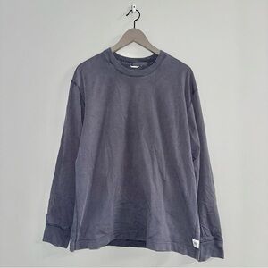 Reigning Champ Midweight Men's Gray Long Sleeve Size Large